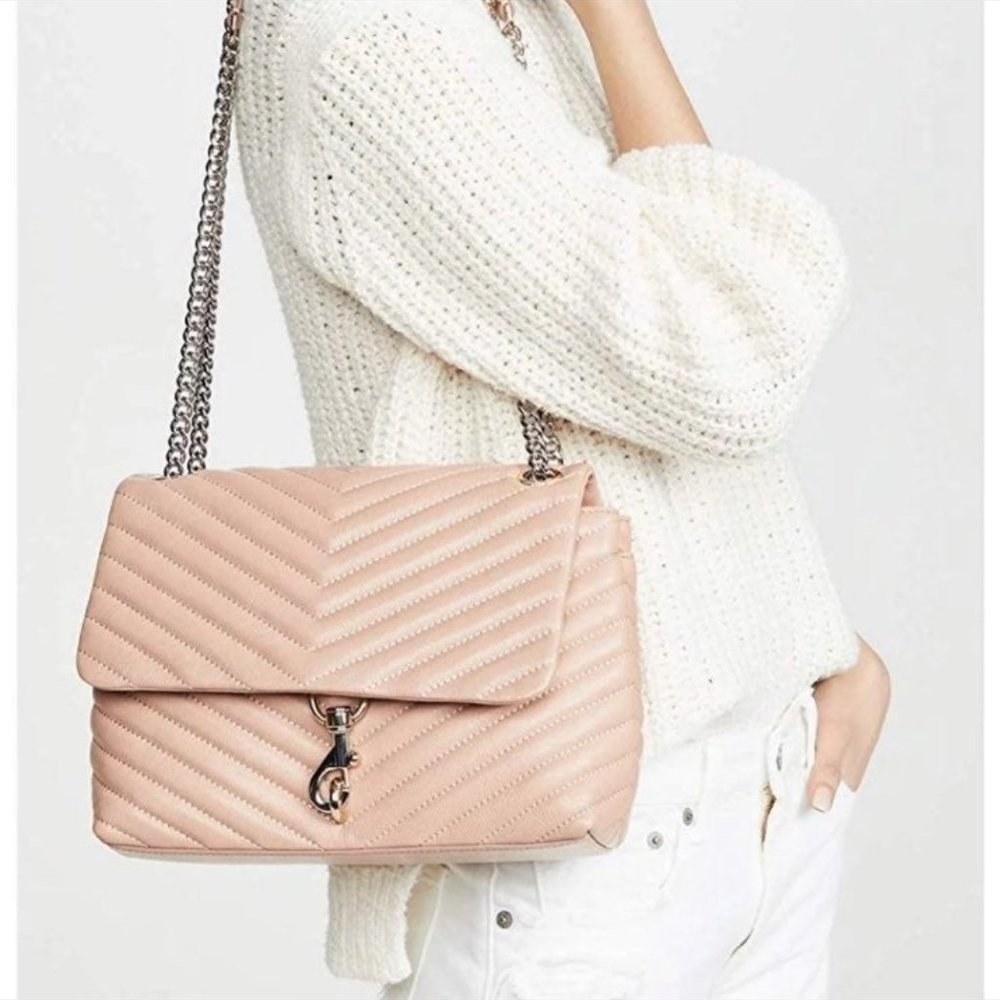Rebecca Minkoff Edie Flap Chevron Crossbody Bag